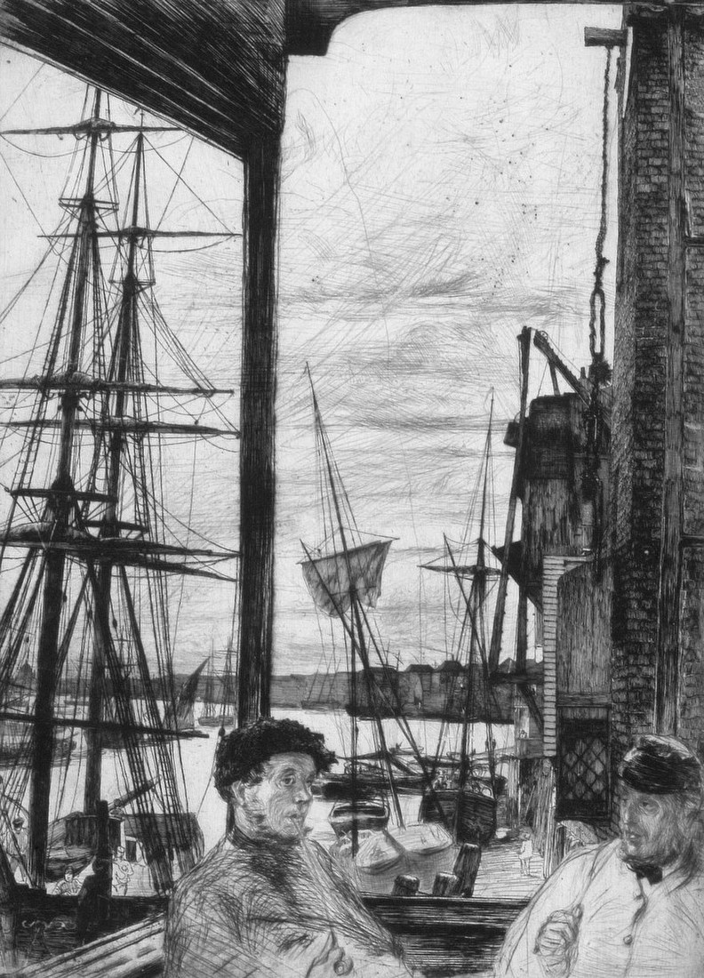 Rotherhithe – James Abbott McNeill Whistler
