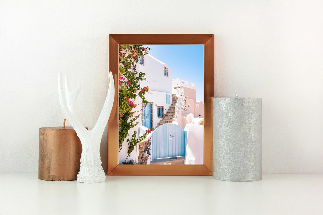 Santorini Blue Gate