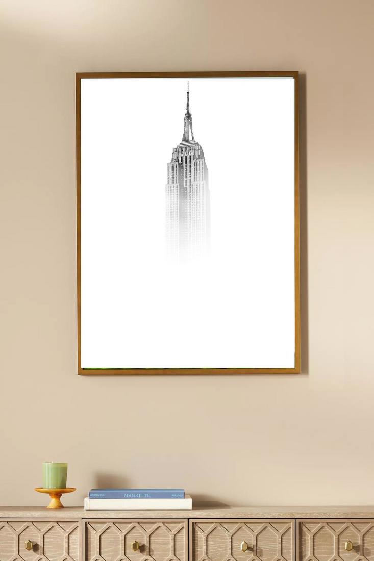 Minimalist Skyscraper Silhouette