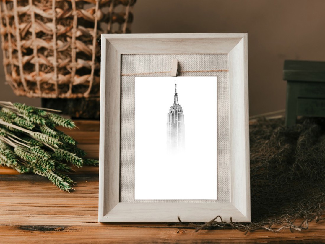 Minimalist Skyscraper Silhouette
