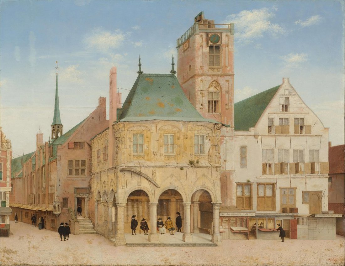 The Old Town Hall of Amsterdam – Pieter Jansz Saenredam