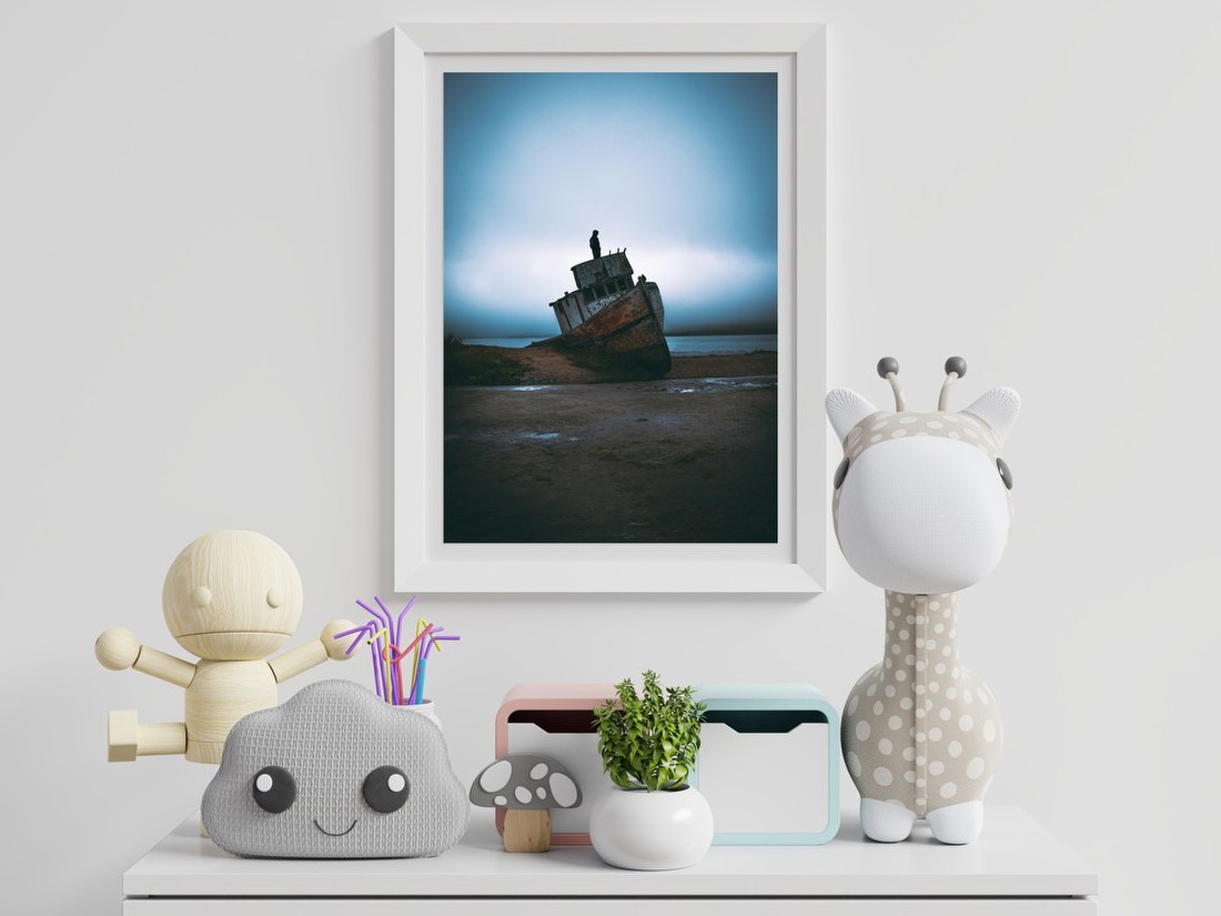 Abandoned Shoreline Wreck