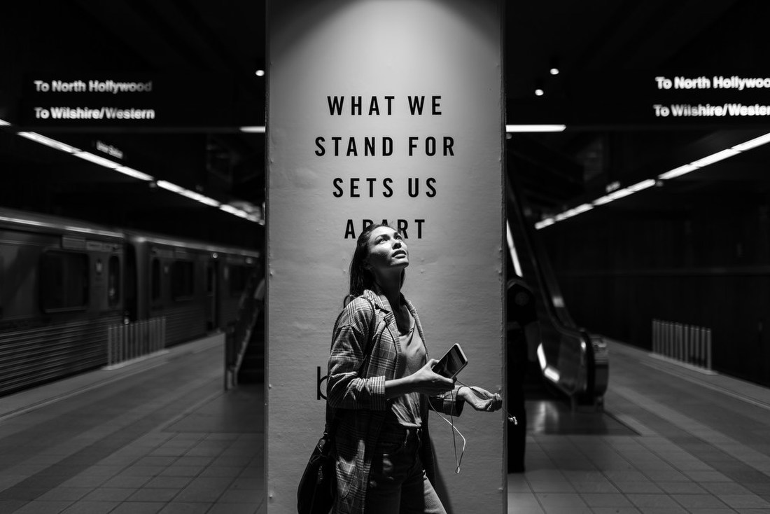 Subway Reflections
