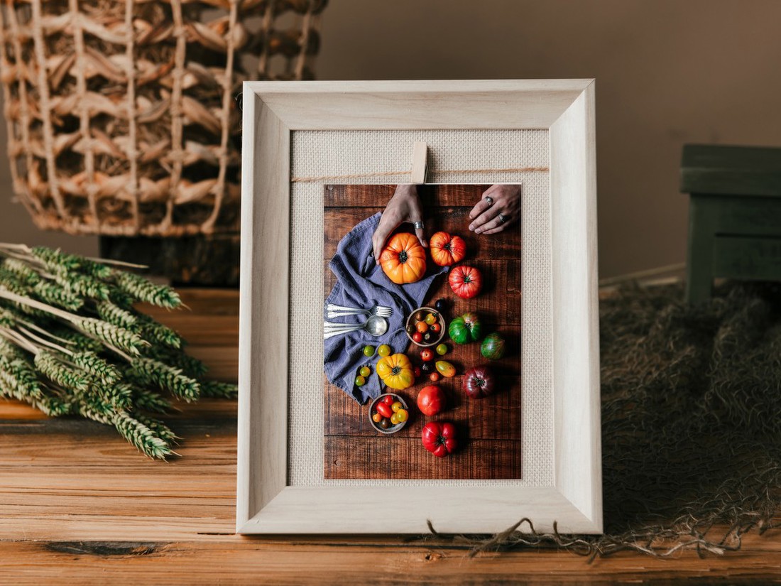 Heirloom Tomatoes Still Life