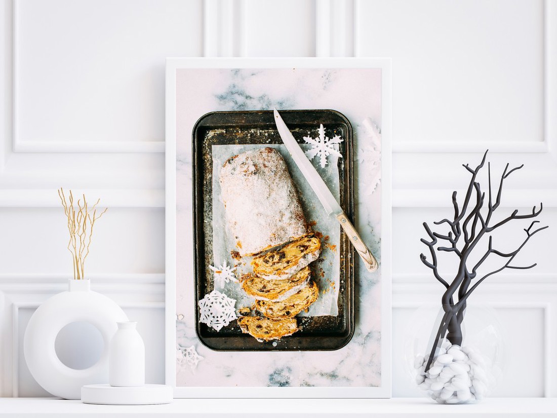 Sliced Holiday Stollen