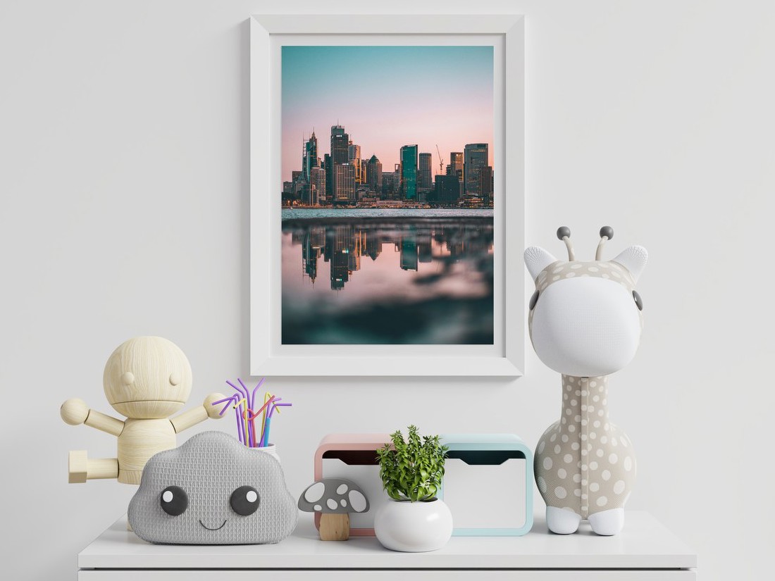 City Skyline at Dusk