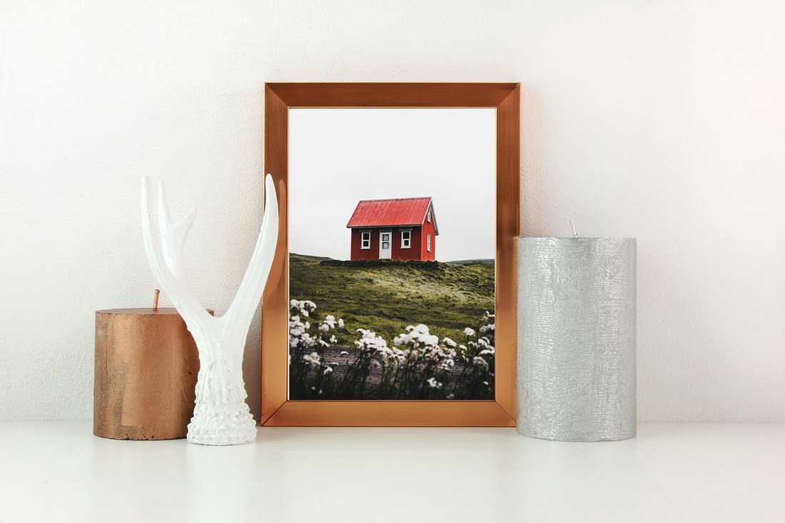 Red Cabin on the Hill