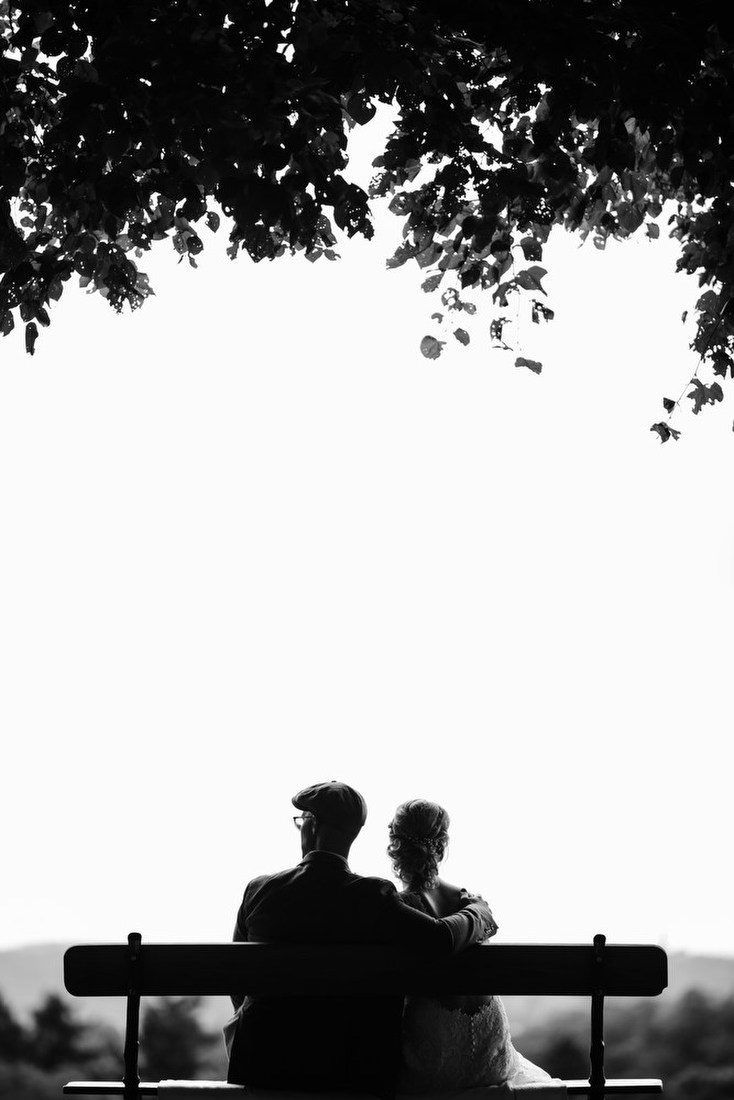 Couple on a Bench