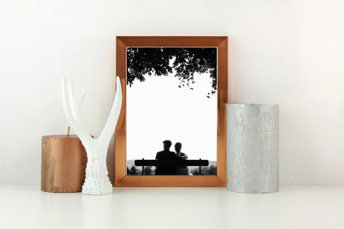 Couple on a Bench