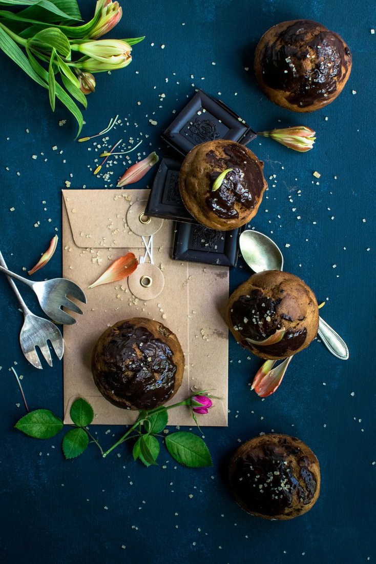 Gourmet Pastry Flatlay