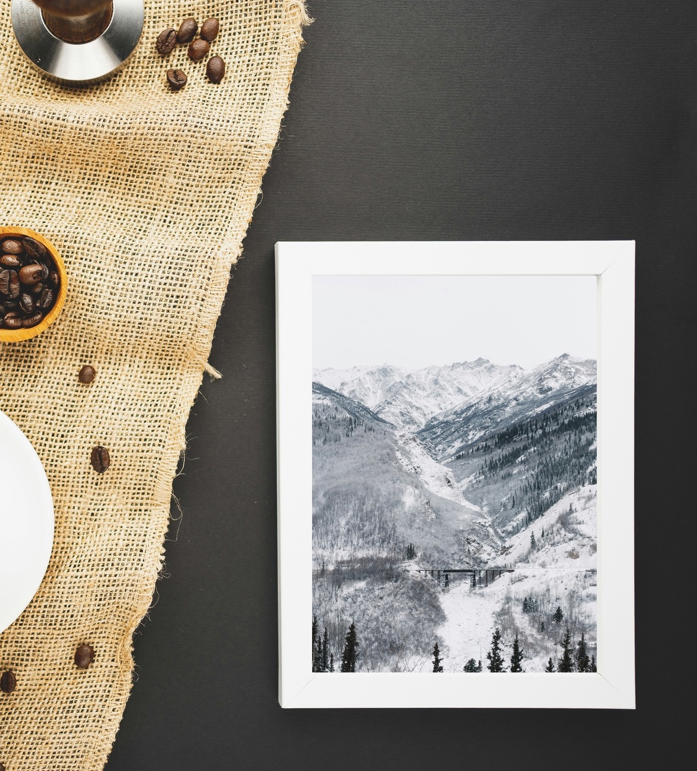 Winter Mountain Pass