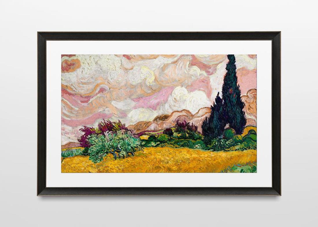 Wheat Field with Cypresses – Vincent van Gogh
