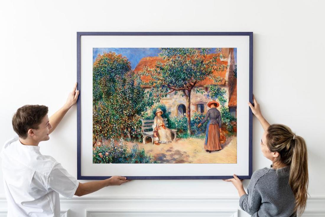 In Brittany (En Bretagne) – Pierre-Auguste Renoir