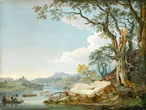 The River Severn at Shrewsbury, Shropshire