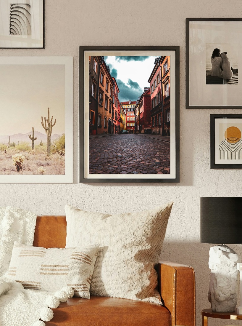 Colorful Old Town Street