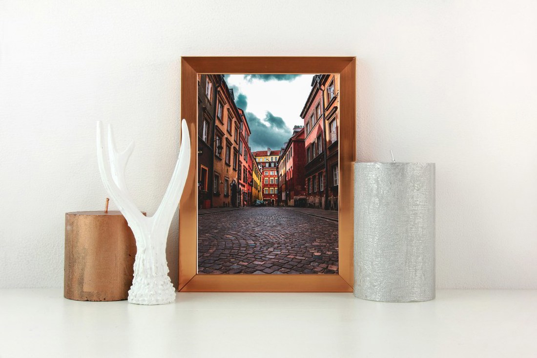 Colorful Old Town Street
