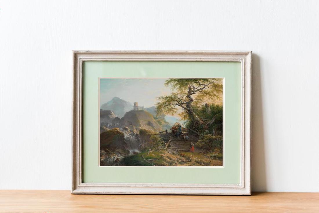 Berglandschap bij Düsseldorf – Gerard van Nijmegen