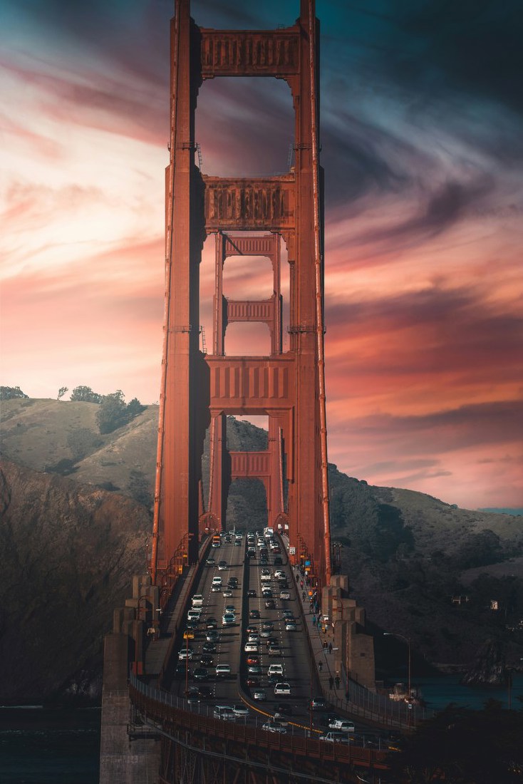 Golden Gate at Sunset