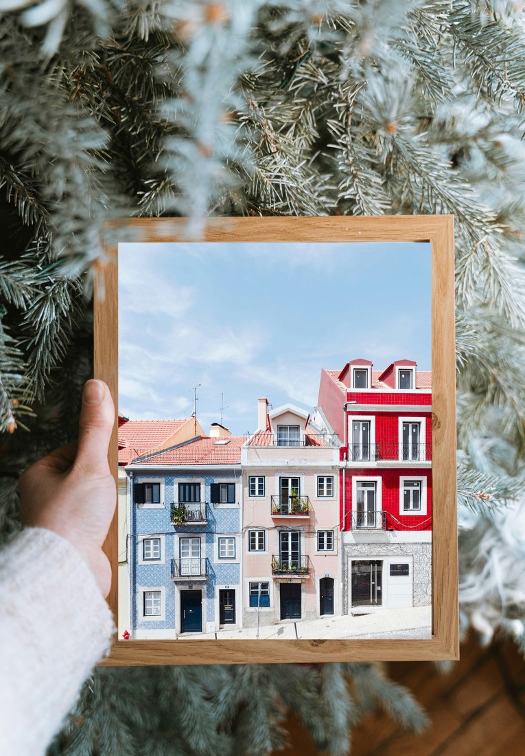 Colorful City Facades