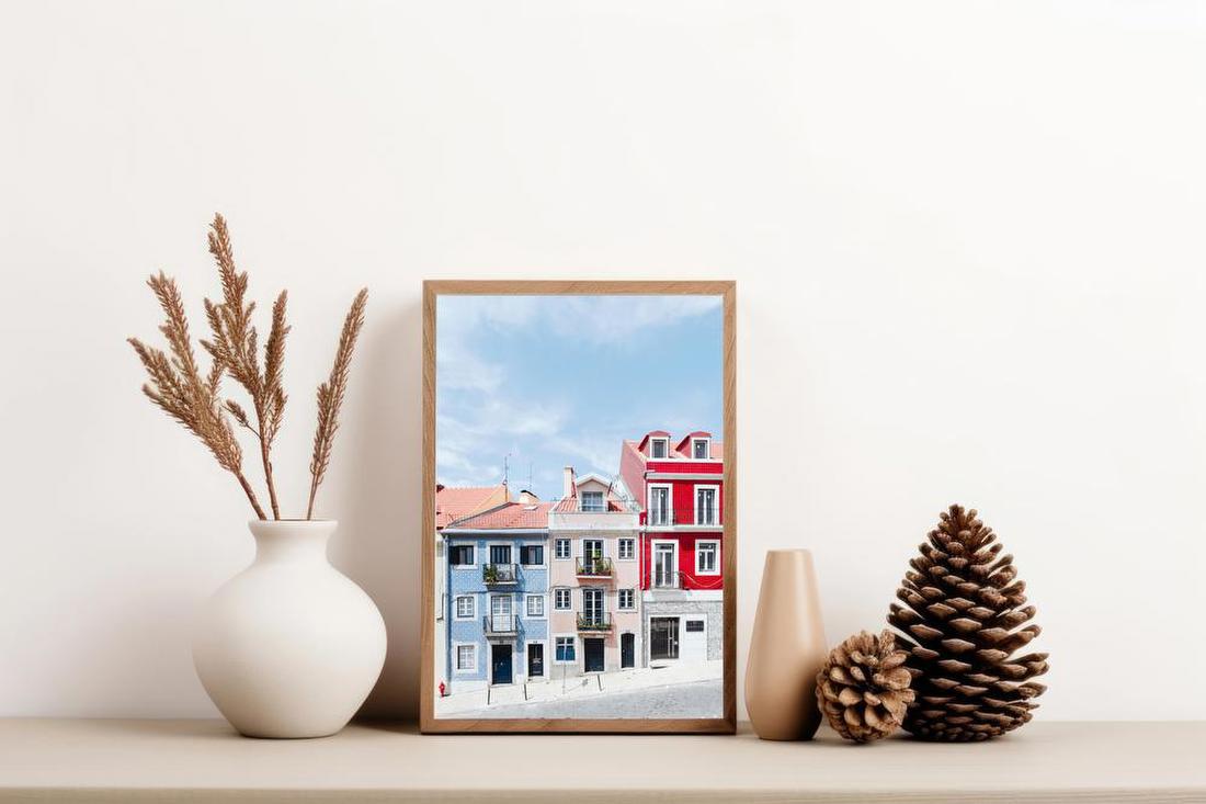 Colorful City Facades
