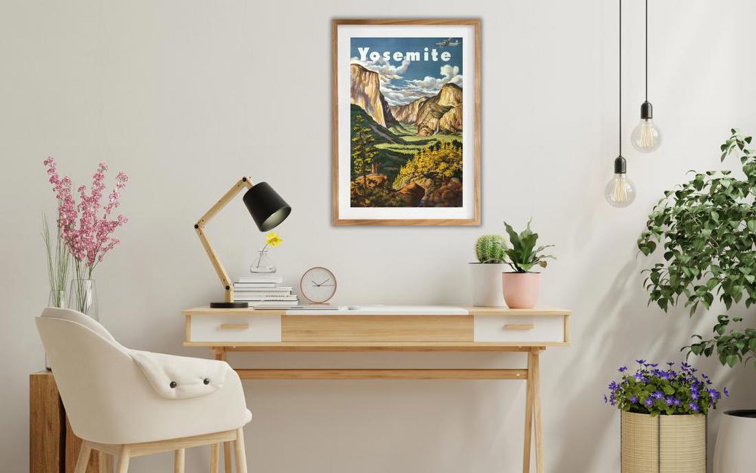 Yosemite Travel Poster