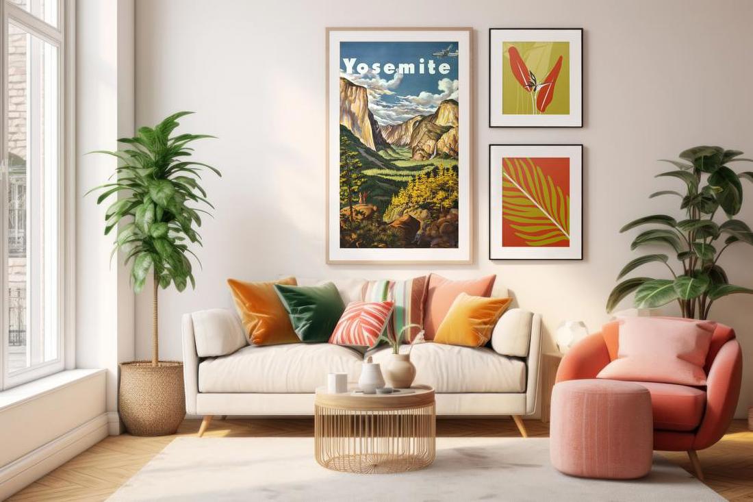 Yosemite Travel Poster