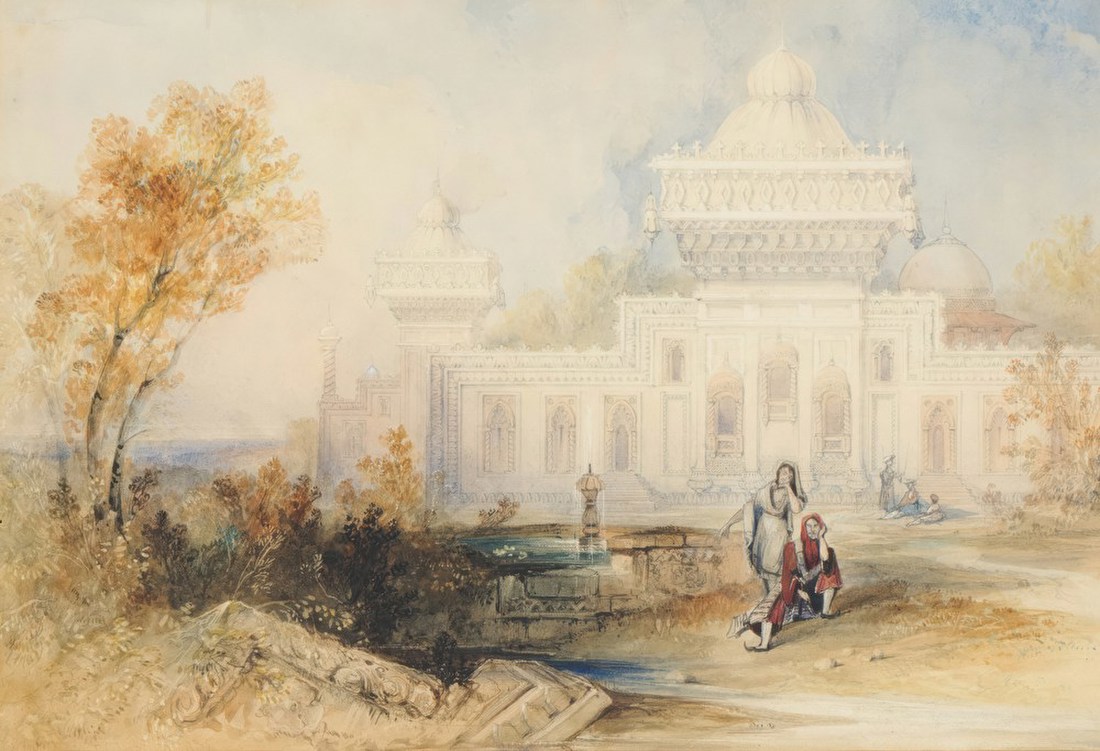 Palace Garden Scene