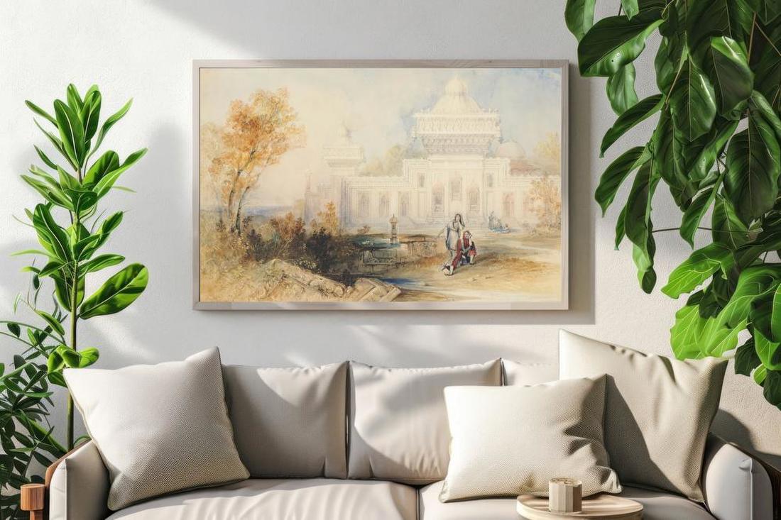 Palace Garden Scene