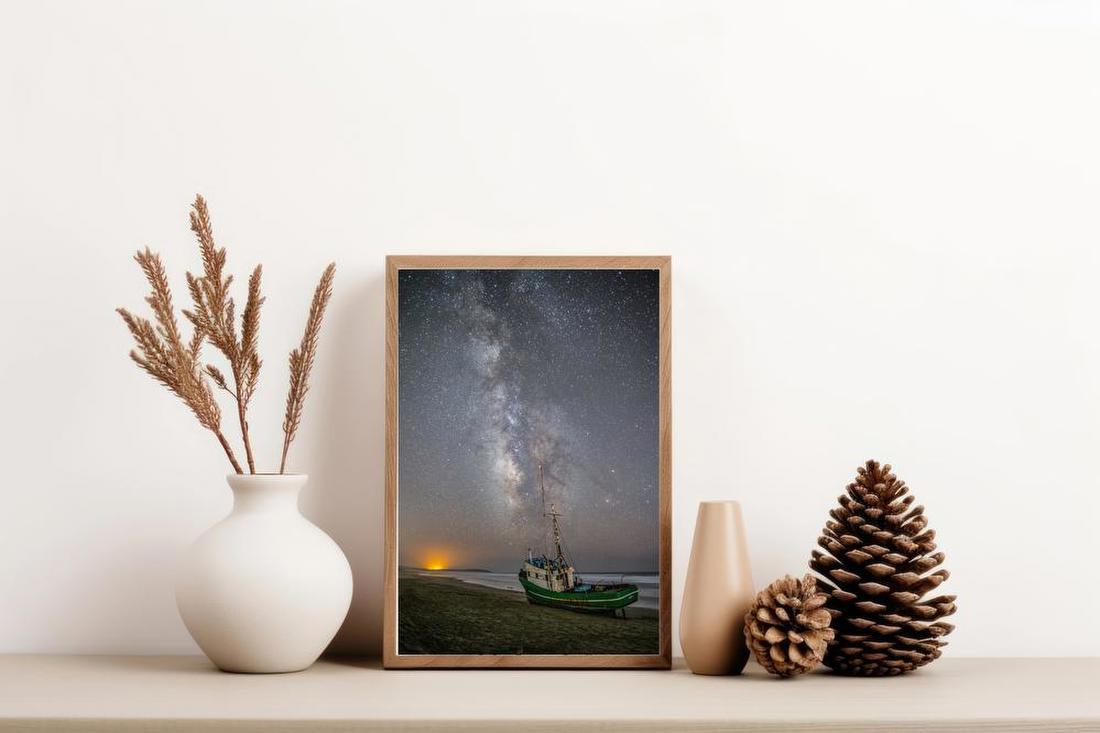 Boat Beneath the Milky Way