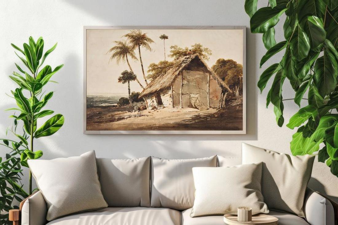 Tropical Shore Hut