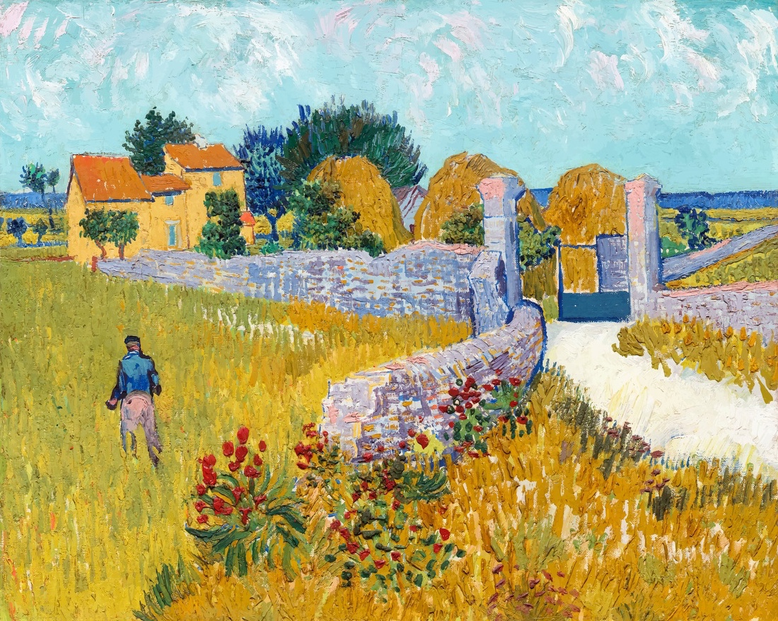 Farmhouse in Provence – Vincent van Gogh