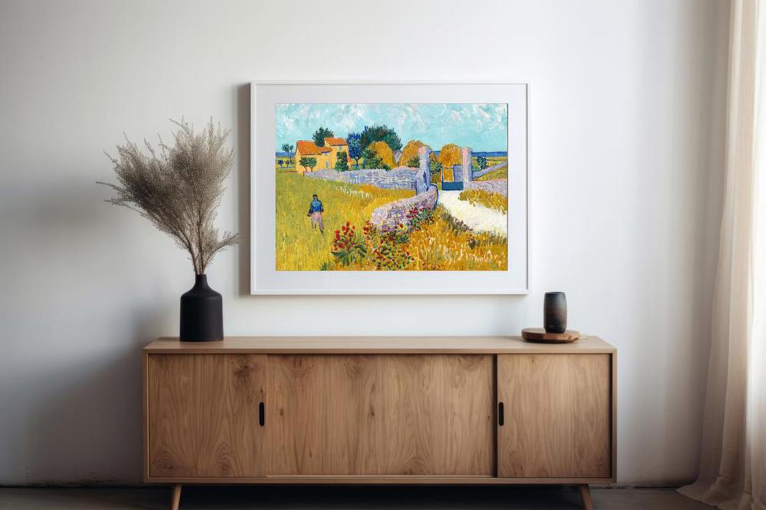 Farmhouse in Provence – Vincent van Gogh