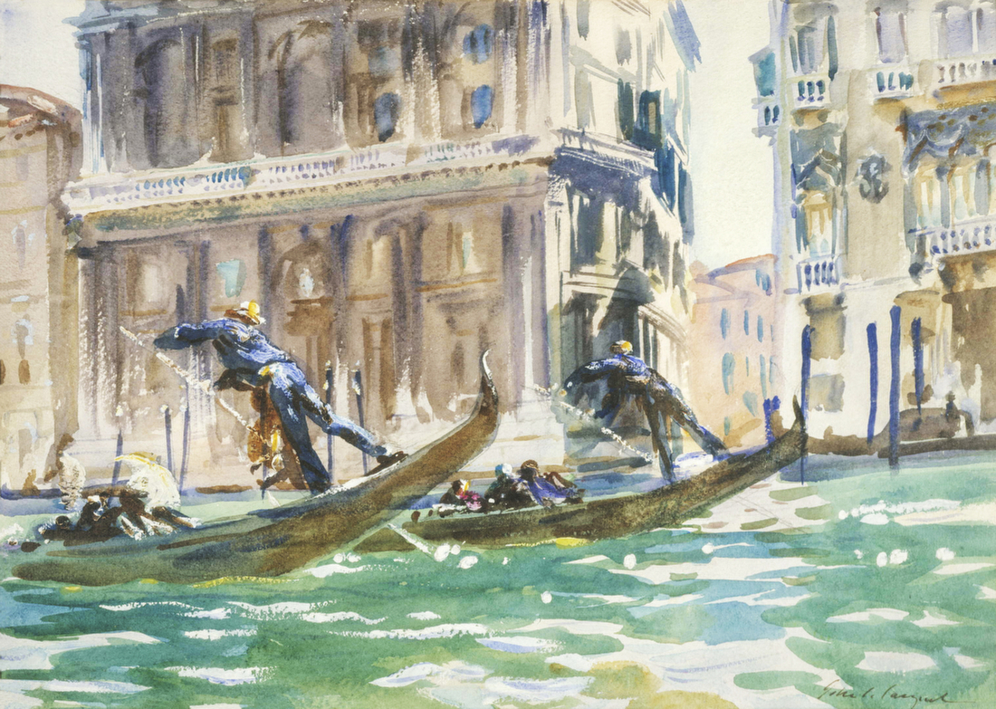 View of Venice on the Canal – John Singer Sargent