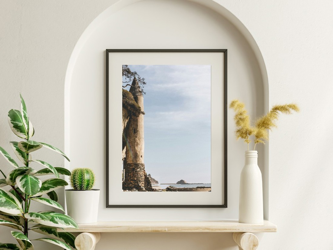 Coastal Tower by the Sea