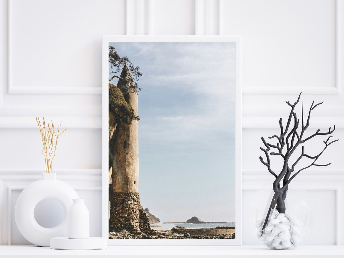 Coastal Tower by the Sea