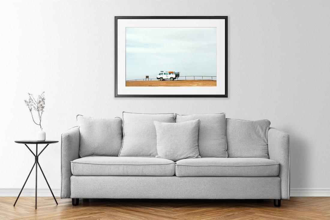 Van at Desert Overlook