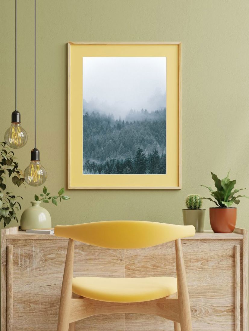 Misty Forest Vista