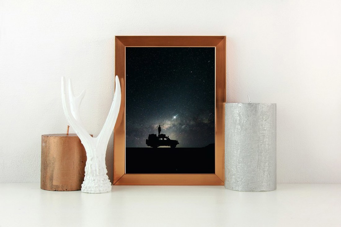 Stargazer Over the Desert