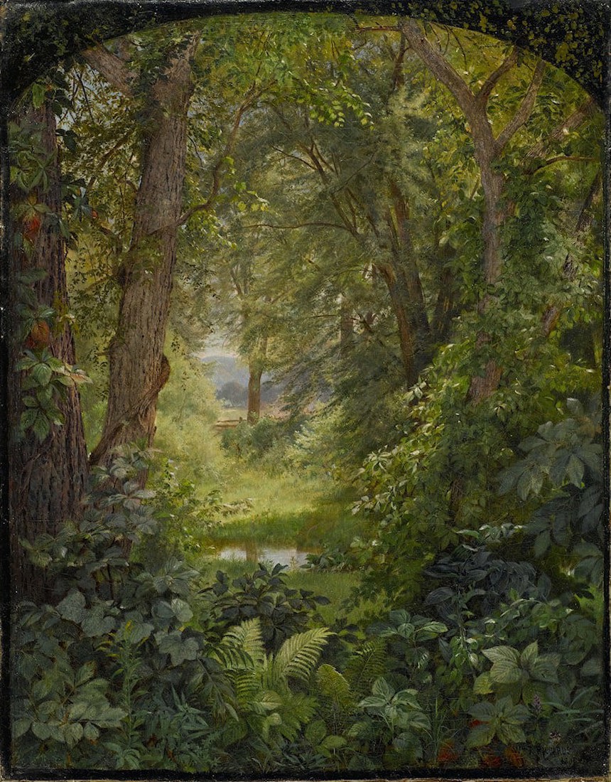 Woodland Landscape (Woodland Glade) – William Trost Richards