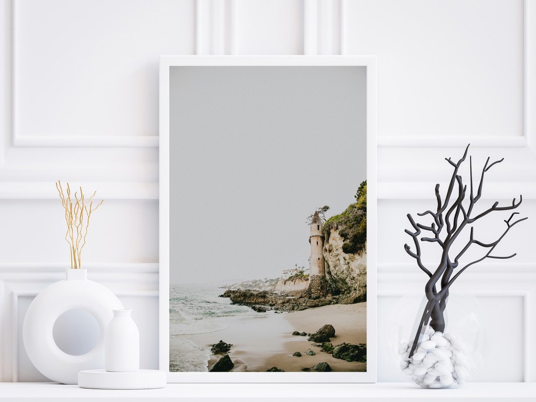 Cliffside Tower by the Sea