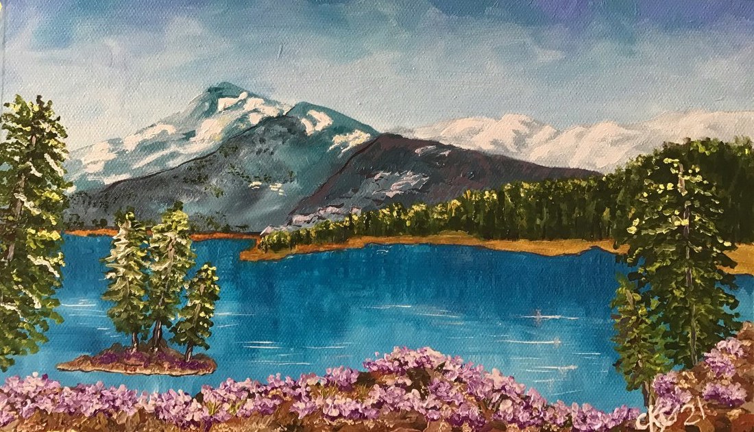 Mountain Lake Serenity