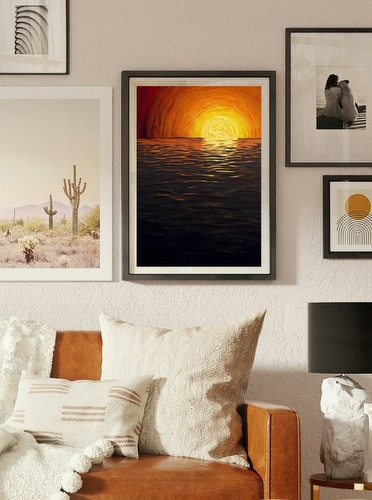 Sunset Over Water