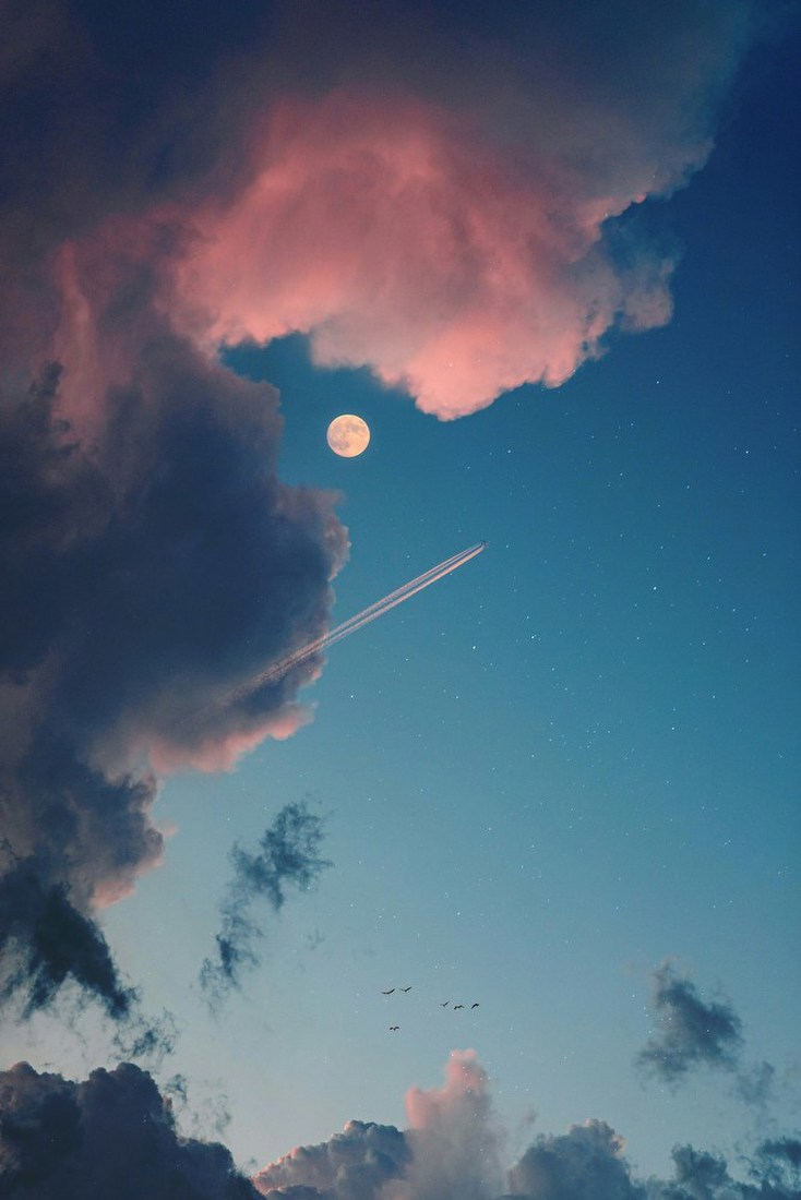 Moonlit Sky Passage