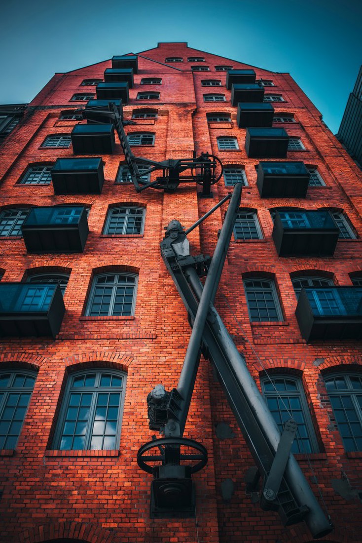 Industrial Brick Facade