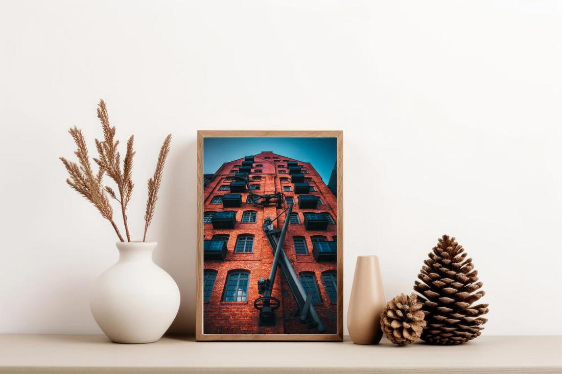 Industrial Brick Facade