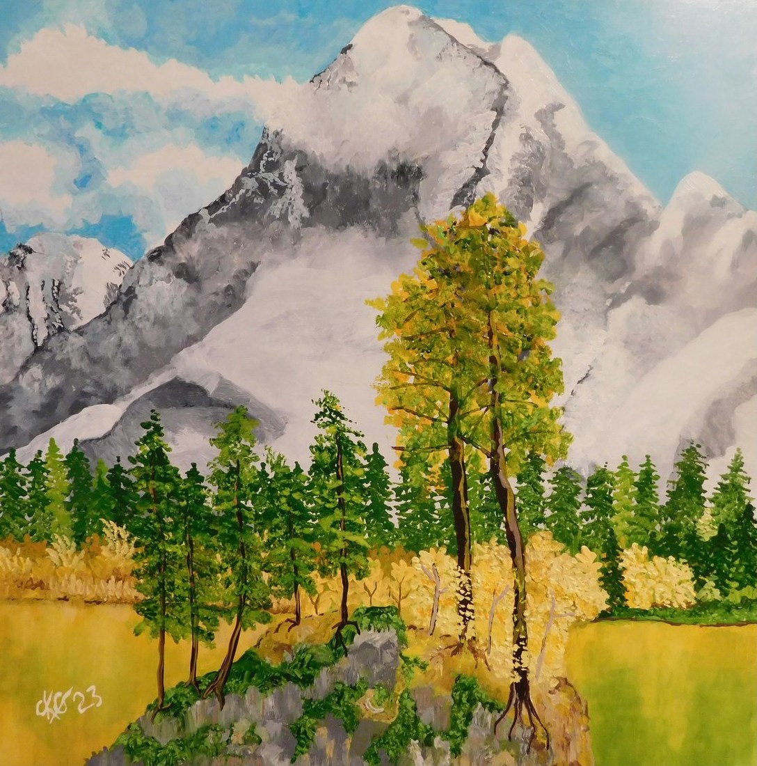 Mountain Valley Landscape