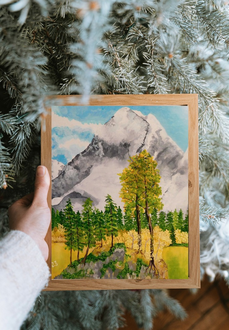 Mountain Valley Landscape