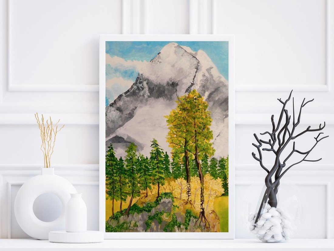 Mountain Valley Landscape