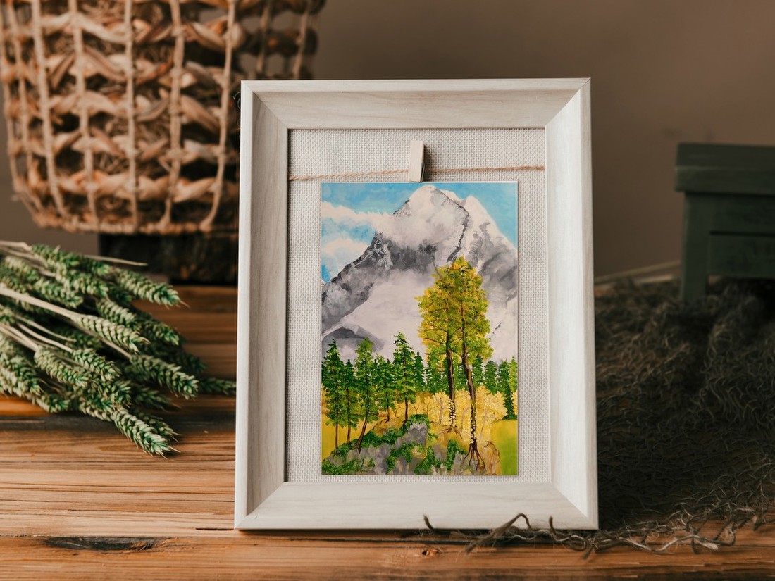 Mountain Valley Landscape