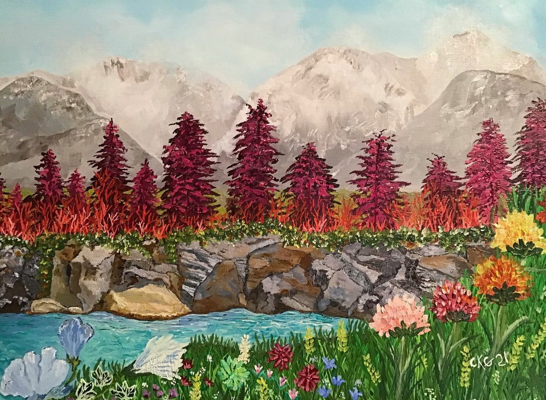 Mountain Meadow Serenity